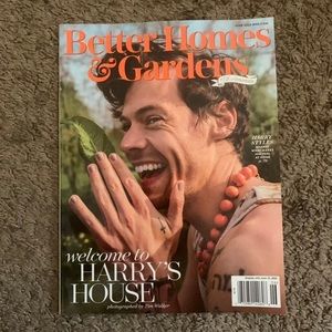 - Harry Styles Better Homes & Gardens Magazine